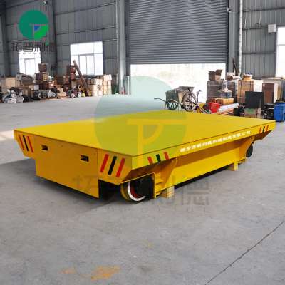 Large Capacity Ladle Flat Transportation Vehicle For Workshop Handling