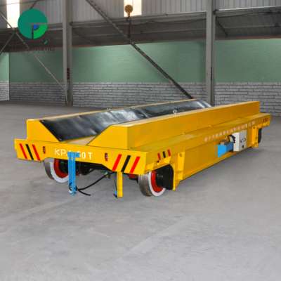 Electrical Busbar Powered Coil Motorized Cart For Heavy Industry