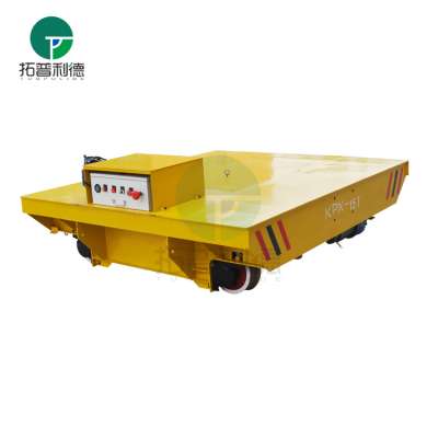 Traverse Travelling Injection Mould Flat Bed Transfer Cart On Rail