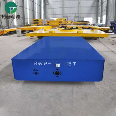 20 Ton Petrochemical Plant Battery Powered Rack Transfer Cart