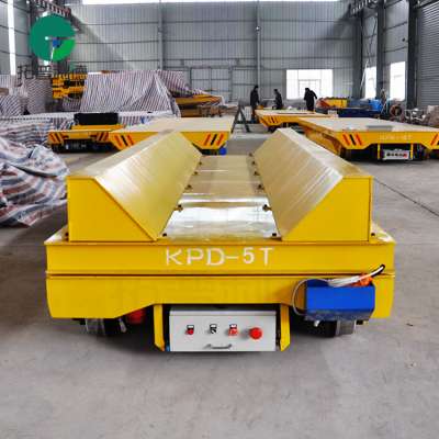 Metallurgy Plant Conducting Track Motorized Platform Cart