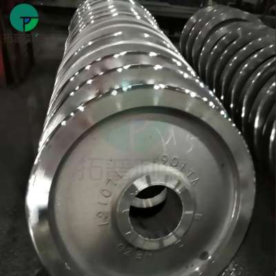 Custom cast steel iron rail train wheel