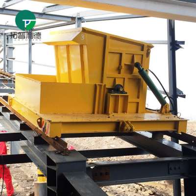 Custom industrial plc controlled assembly line slide mine rail car