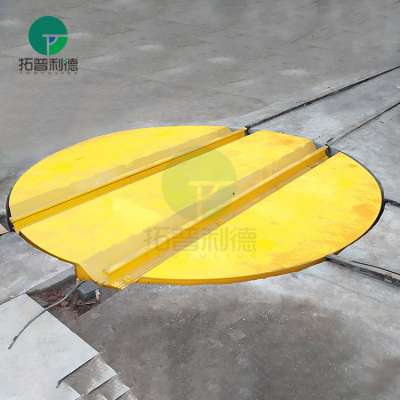 Heavy Machine Factory Supply Mold Transfer Rail Car Turntable