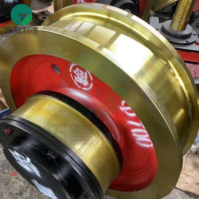 Customized high duty steel rail crane wheel price