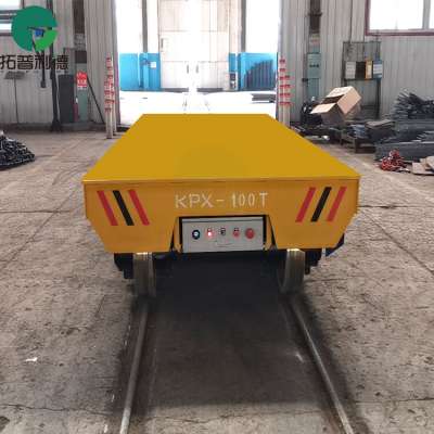 Heavy Load Battery Transfer Trolley For Material Handling