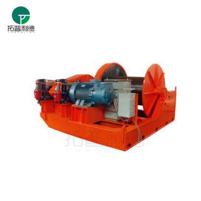 Lifting equipment electric power capstan rope winch for hoist